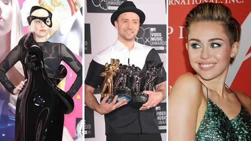 都是巨星! Justin Timberlake, Rihanna, Kendrick Lamar等将在2013 全美音乐奖演出