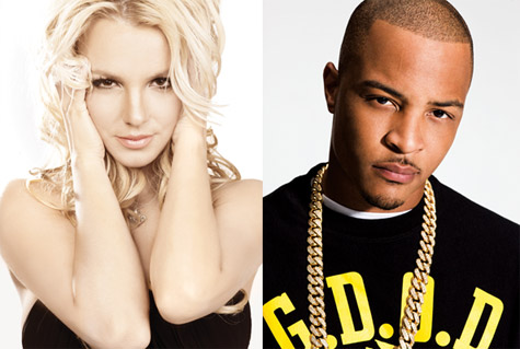 流行巨星布兰妮·斯皮尔斯邀请T.I.客串她的新专辑Britney Jean歌曲 Tik Tik Boom