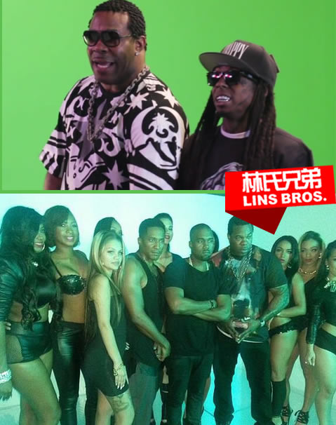 Kanye West, Lil Wayne加入Busta Rhymes歌曲Thank You官方MV拍摄 (视频)