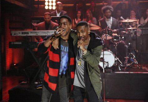 Kanye徒弟Big Sean 和曾经的同事 KiD CuDi 在 Jimmy Fallon演出First Chain (视频)