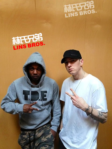 Eminem喜欢师父Dr. Dre的另一个徒弟Kendrick Lamar..认为他是天才