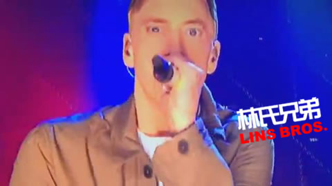 Eminem进入德国的节目表演热门单曲Berzerk (视频)