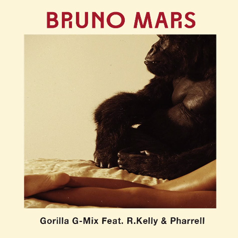Bruno Mars邀请Pharrell & R. Kelly加入单曲Gorilla的Remix (音乐)