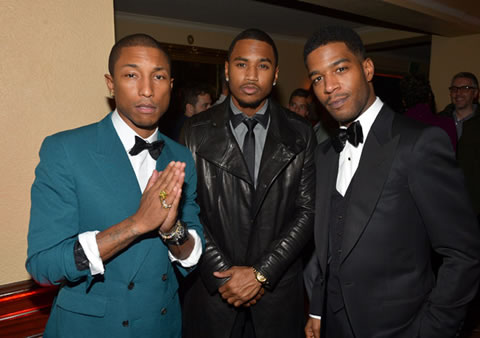 Pharrell, Kid Cudi & Trey Songz等出席GQ杂志Men of the Year Party (9张照片)