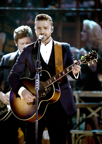 Justin Timberlake在 2013 全美音乐奖 表演 Drink You Away (视频/照片)