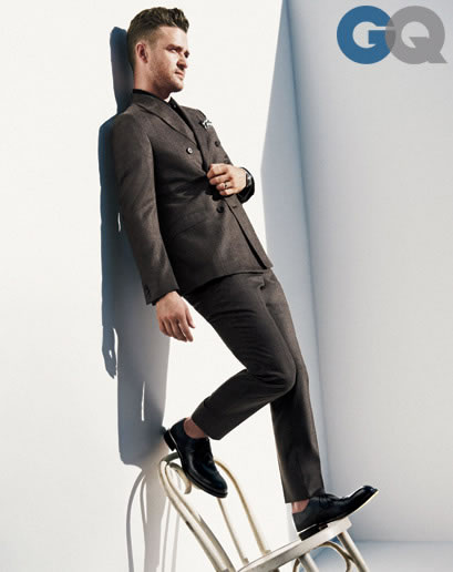 Justin Timberlake登上GQ杂志Men of the Year期刊封面+内页照片 (4张)