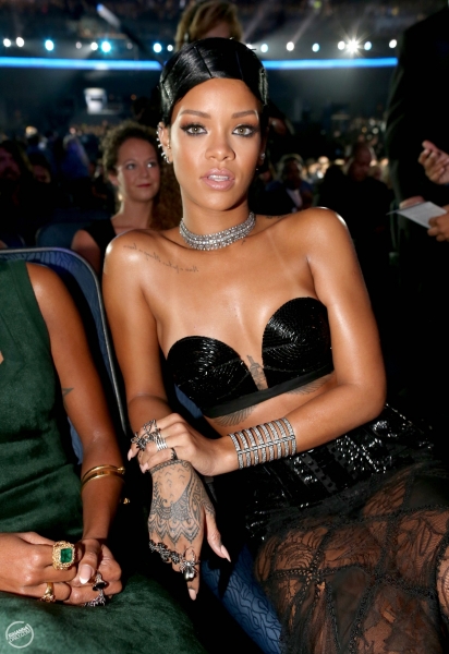 Rihanna在2013 American Music Awards现场照片集锦 (16张照片)