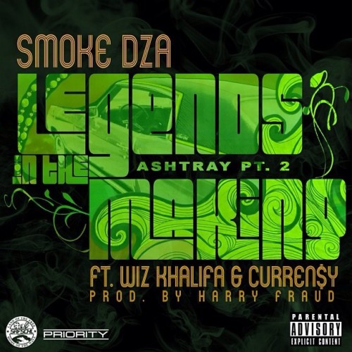 烟雾弥漫! Wiz Khalifa ,Curren$y加入歌曲Legends In The Making (Ashtray Pt. 2) (音乐)