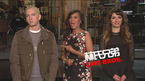 Eminem将在SNL节目演出...搞笑宣传片发布 (视频)