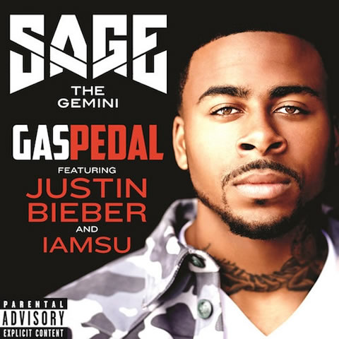 超级巨星Justin Bieber说唱客串歌曲Gas Pedal (Remix) (音乐)
