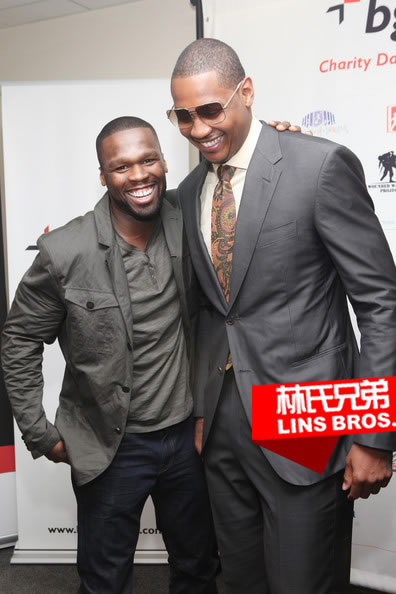 NBA巨星卡梅隆安东尼加入50 Cent SMS耳机商业团队 ，成为品牌代言人