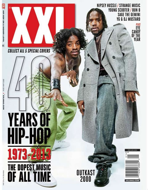 嘻哈历史40周年! XXL庆祝年终期刊5张封面：JAY Z, Lil Wayne, LL Cool J, Snoop等