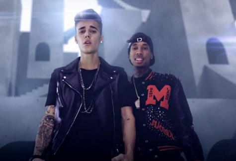 超级巨星Justin Bieber客串Tyga新专辑第一单曲Wait For A Minute官方MV (音乐)