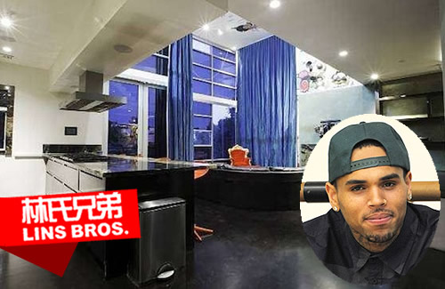 Chris Brown把洛杉矶的豪宅挂牌，价格很合理 (10张卧室等内部照片) 