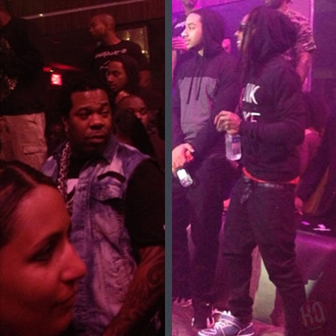 冰火两重天..前妻被捕..Lil Wayne和美女在迈阿密著名LIV夜店Party (照片+视频)