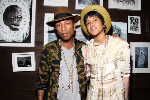 Pharrell与Columbia Records签约..与Beyonce和T.I.成为同事