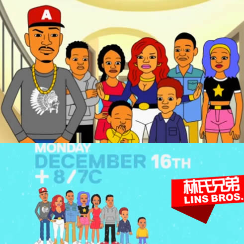 T.I.和妻子Tiny及孩子们圣诞节动画片：T.I. And Tiny: Hustle Holiday Special预告 (视频)