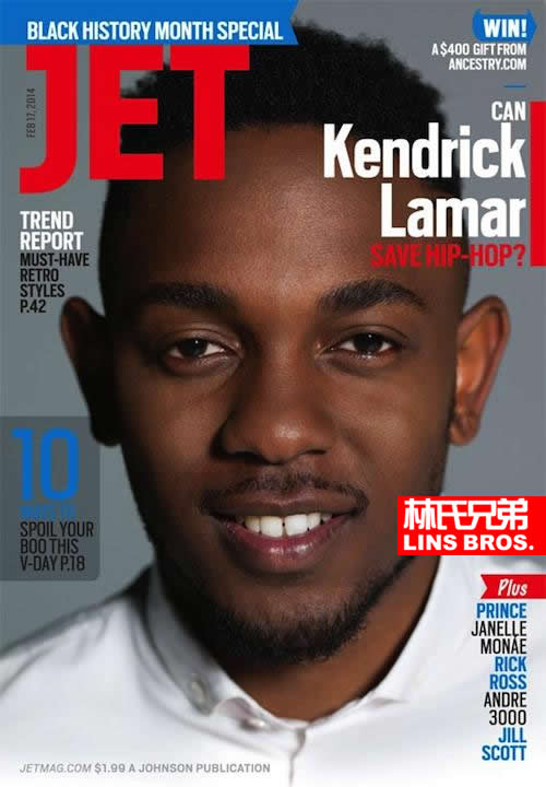 Dr. Dre新巨星徒弟Kendrick Lamar登上JET杂志封面 (图片)