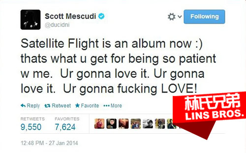 Kid Cudi 改变想法，把Satellite Flight从EP形式改为正式专辑发行 (图片)