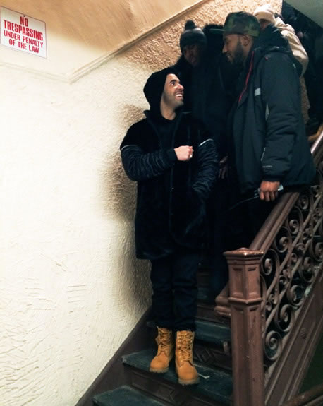 Wu Tang Forever..Drake和兄弟A$AP Rocky拍摄Remix歌曲MV (照片)