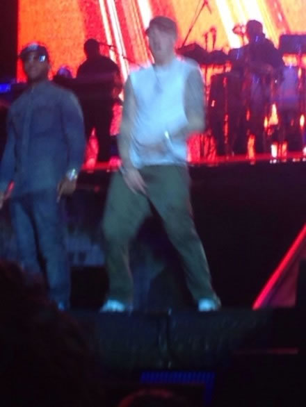 Rapture开启! Eminem在新西兰奥克兰举行Rapture巡回演唱会 (16张照片)