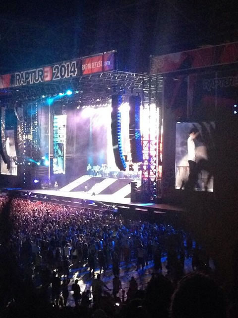 Eminem在澳大利亚布里斯班举行Rapture 2014巡回演唱会 (更多12张照片)