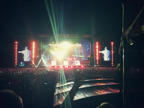 火爆蔓延! Eminem在澳大利亚悉尼举行Rapture 2014巡回演唱会 (15张照片)