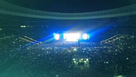 Eminem转战南非开普敦..举行Rapture 2014巡回演唱会 (12张照片)