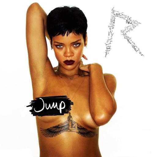 Rihanna歌曲Jump在澳大利亚成为热歌+近日在生日之前性感照片 (9张照片)
