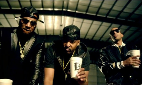 Jeezy, Ludacris, Juicy J, The Game & Hitmaka客串歌曲Double Cup官方MV (视频)