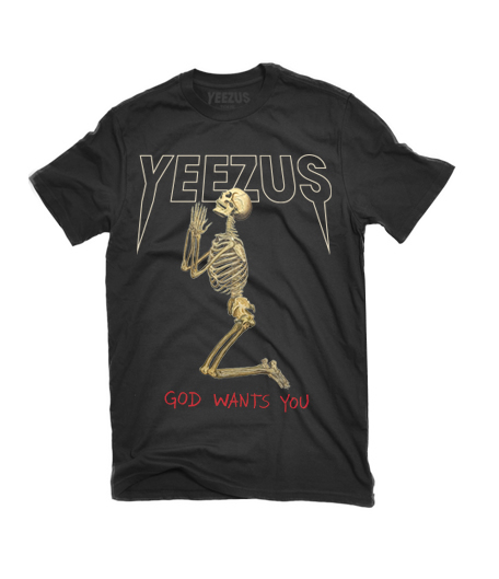 Kanye West开售更多Yeezus Tour长短T Shirt..图案精心设计 (7张照片)