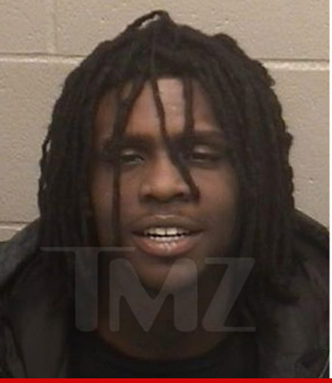 看到Chief Keef..你就要想到警察局..他又被捕拍了大头照 (照片)