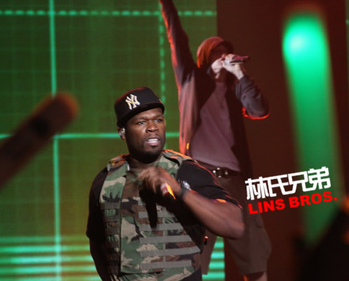好消息! 50 Cent确认师父Eminem将客串他的新专辑Street King Immortal (图片)