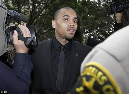 Chris Brown 被送往监狱，被要求离开情绪康复中心后..(报道)