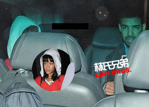 如果Rihanna和Drake近日的举动还不够亲密的话..这里一张他们一起坐在车里照片 (照片)