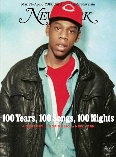 纽约地标说唱传奇已故Biggie和Jay Z登上New York Magazine杂志100大明星期刊封面 (图片)