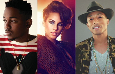 超级明星们Alicia Keys, Kendrick Lamar, Pharrell将加入电影超凡蜘蛛侠 2原声带 (细节)