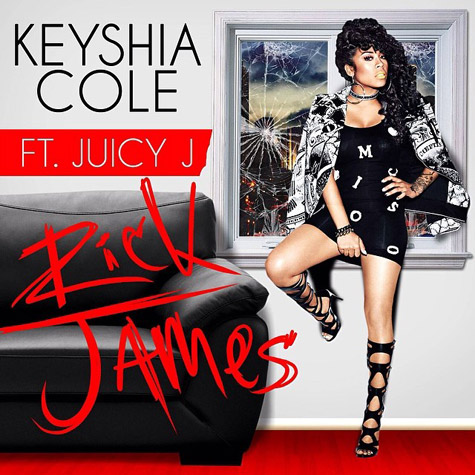 Wiz艺人Juicy J客串Keyshia Cole新专辑第一单曲Rick James (音乐)