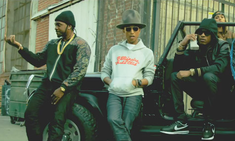 Pharrell & Pusha T客串Future单曲Move That Dope官方MV (视频)