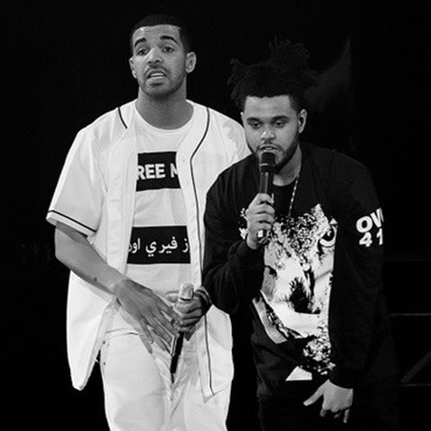 Drake和加拿大老乡The Weeknd伦敦表演合作热歌Crew Love (近距离/视频)