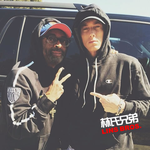 Eminem和著名导演 斯派克·李联合.家乡拍摄