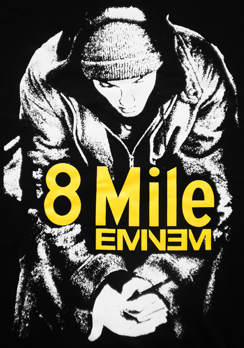 @林氏兄弟LINS BROS.嘻哈商店 : Eminem x 8 Mile 8英里T恤已登陆