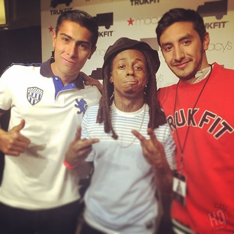 Lil Wayne在亚特兰大的Macy’s签售他的TRUKFIT品牌服装产品 (照片)