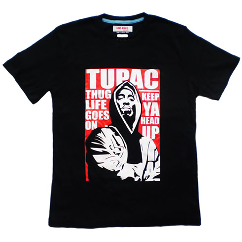 @林氏兄弟LINS BROS.嘻哈商店 : Tupac x Thug Life Goes On 艺术T恤登陆
