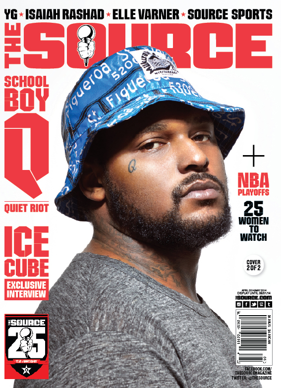 Ice Cube 登上The Source杂志4/5月份封面 (图片)