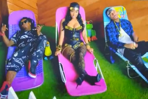 YMCMB的Lil Wayne, Tyga, Nicki Minaj单曲Senile官方MV (视频)
