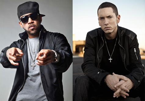 Eminem让Lloyd Banks怀念..发布Throwback Thursday回顾与Em一起照片 (照片)
