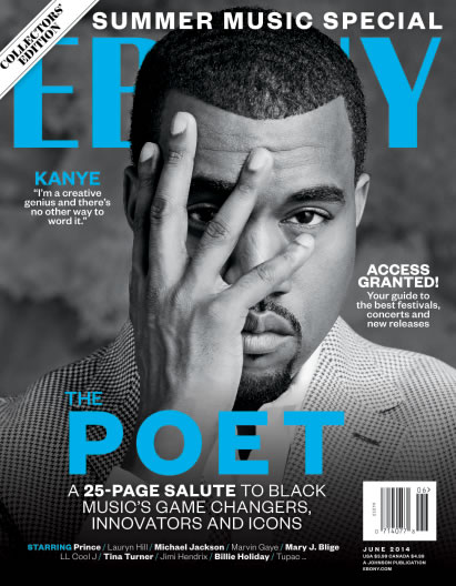 四个“天才”: Jay Z, Beyonce, Kanye West, Rihanna登上EBONY杂志封面上 (照片)