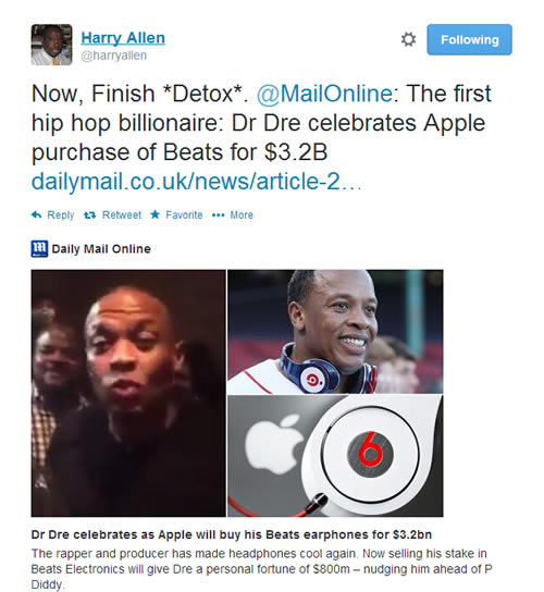 嘻哈界明星们对Dr.Dre改变历史成为第一个亿万富翁的不同反应 (13位明星)