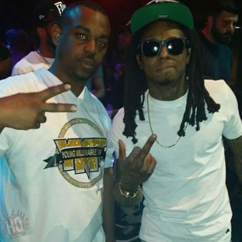 Lil Wayne和Young Jeezy & 2 Chainz出席梅威瑟拳击赛胜利庆功Party (照片)